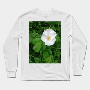 White wild rose Long Sleeve T-Shirt